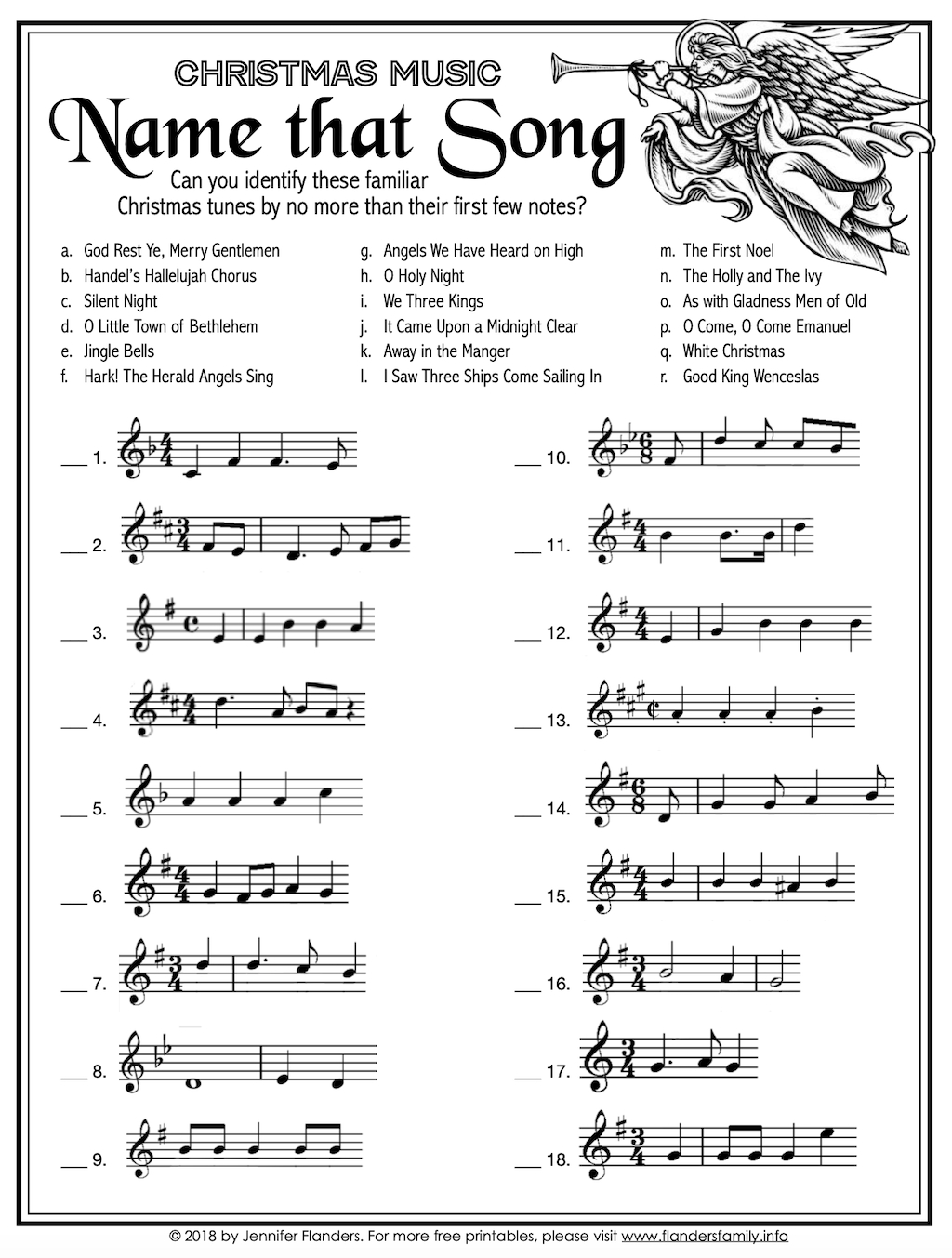 The Original Puzzle - Worksheets Library pertaining to Name That Christmas Tune Worksheets