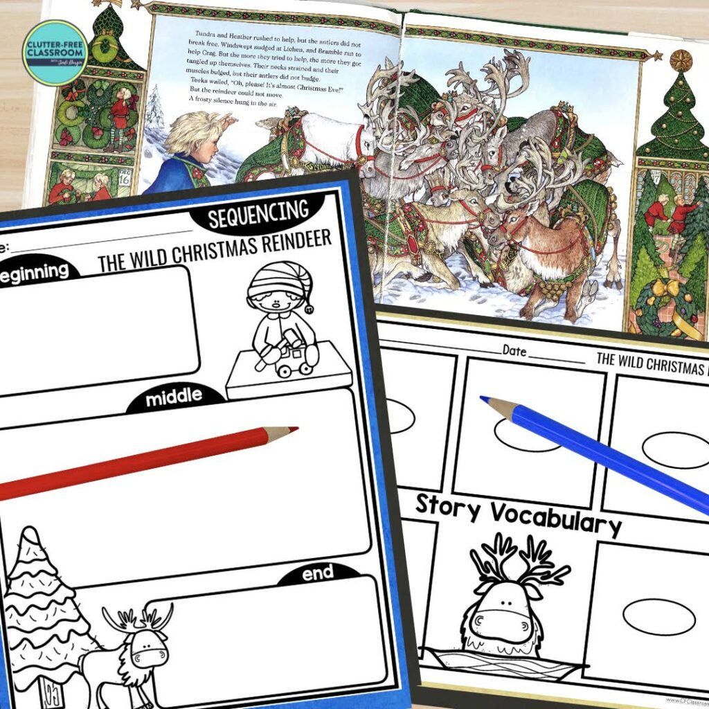 The Wild Christmas Reindeer Activities And Lesson Plans For 2025 throughout The Wild Christmas Reindeer Worksheets