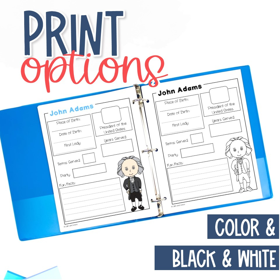 All United States President Fact Worksheets | Free Printable inside Free Printable Us Presidents Worksheets