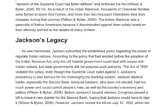 Andrew Jackson, Good, Evil, And The Presidency - 955 Words throughout Andrew Jackson Good Evil And The Presidency Worksheet