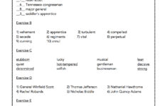 Andrew Jackson- U.s. President Biography And Assessment - Classful throughout Jackson&amp;#039;s Presidency In Review Worksheet