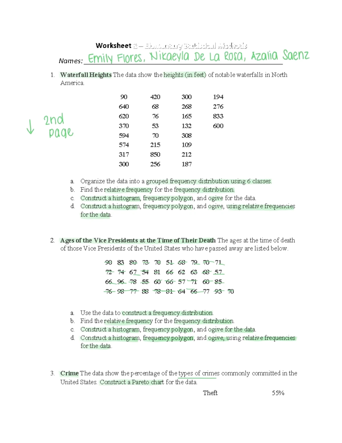 Ati Critical Thinking Worksheet: Breast Cancer Patient Analysis regarding 74&amp;#039;-93&amp;#039; Presidents Worksheet Answers