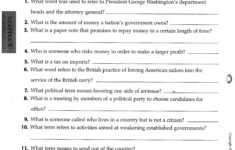 Chapter 8 - Mrs. Kinsey'S 7Th Grade S.s. Website pertaining to Chapter 8 The Presidency Worksheet Answers