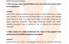 Class 8 Social Science Chapter 6 The Parliamentary System with regard to Chapter 6 the Presidency Worksheet Answers