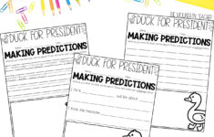 Duck For President Activities Presidents' Day Read Aloud Reading intended for Duck For President Worksheets