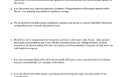 File: Who Am I? with The President'S Daily Schedule Worksheet Answers