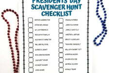Free President'S Day Scavenger Hunt Printable with President Scavenger Hunt Worksheet