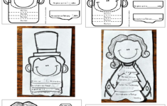 George Washington Abraham Lincoln Presidents Day Craftivity intended for Presidents Day Worksheets 1st Grade