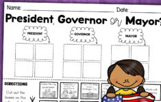 Levels Of Government Sorting Activity | President Governor Mayor within Mayor Governor President Worksheet