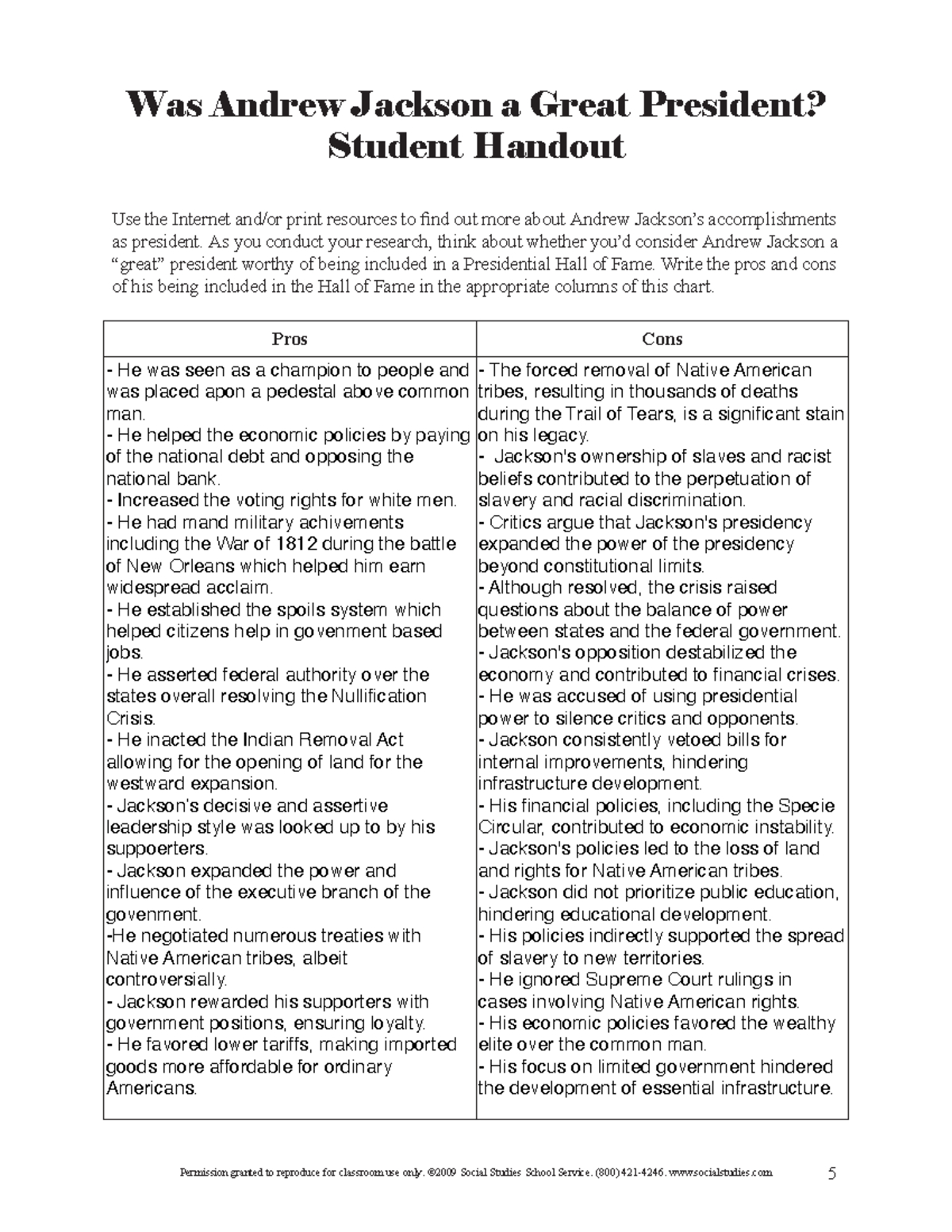 Period 4 (1800-1848) Review Sheet: Key Concepts For Exams - Studocu within Andrew Jackson Good Evil And The Presidency Worksheet