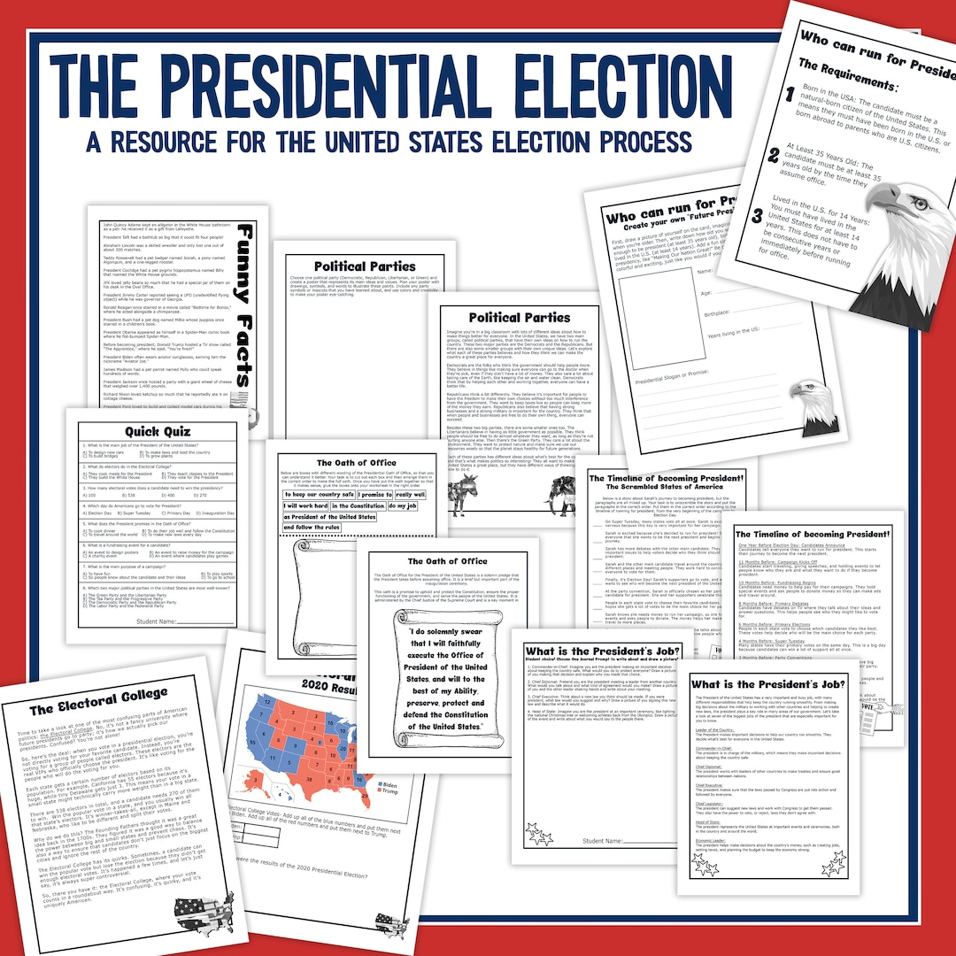 Präsidentschaftswahltag Und Wahlablauf | Elementare Us Präsident regarding Us Presidents Worksheet