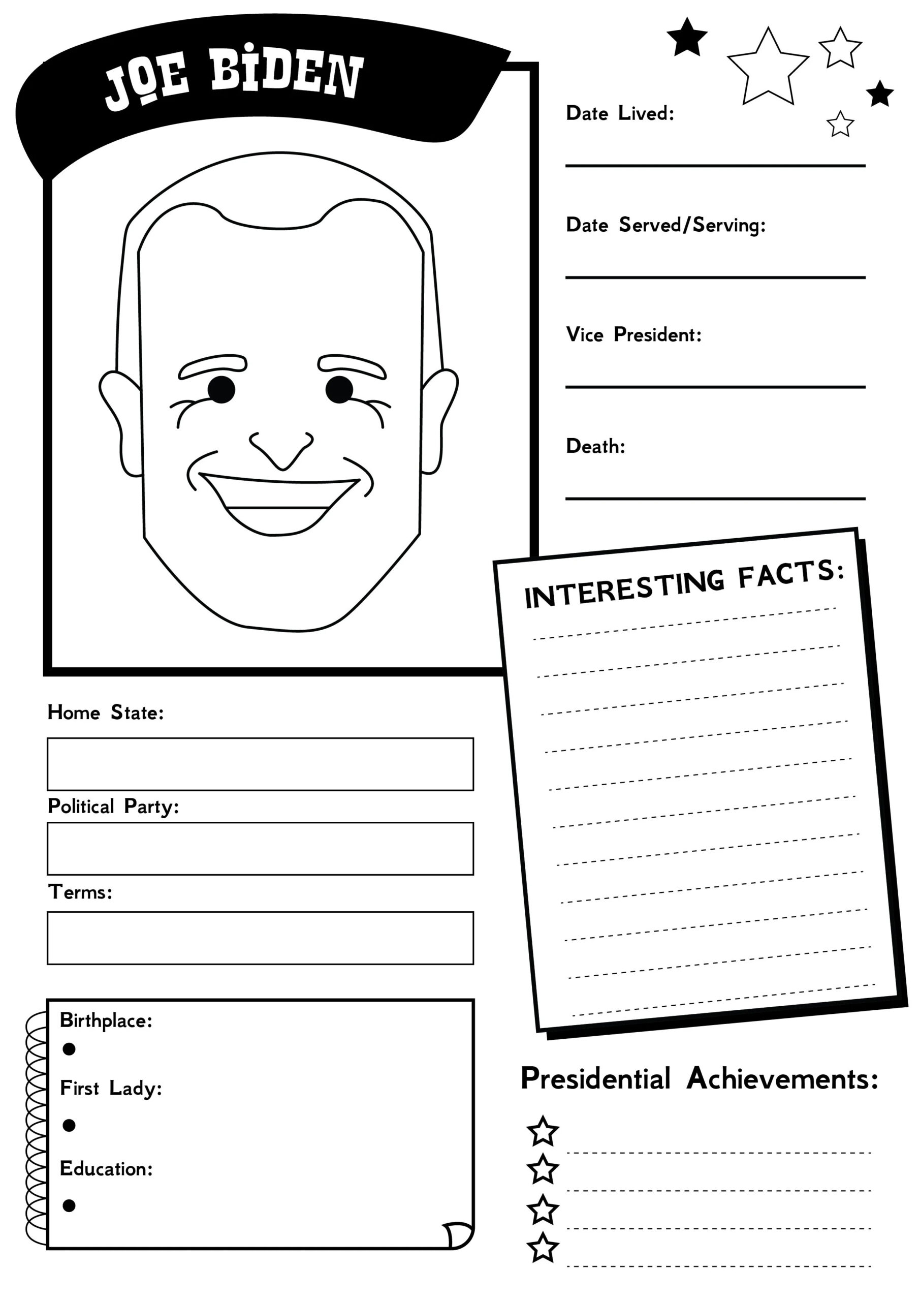 President Cigarette Activities For Elementary Presidents Day for Presidents Day Worksheets For Preschool