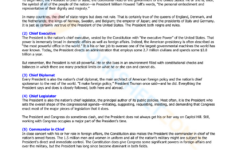 President Cigarette Roles In Politics Presidential Roles pertaining to Roles Of The President Worksheet Answer Key