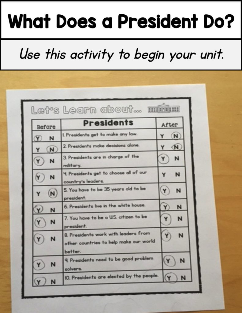 President&amp;#039;S Day Activities - Sarah&amp;#039;S Teaching Snippets with 7 6 Presidents Day Worksheet Answers