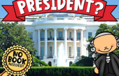 Presidents' Day Activities So You Want To Be President (No Book within So You Want To Be President Worksheets