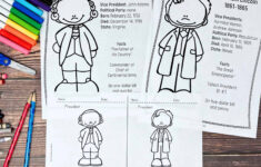 President'S Day Coloring Pages: 2 Free Ways To Celebrate for Presidents Day Worksheets For Preschool