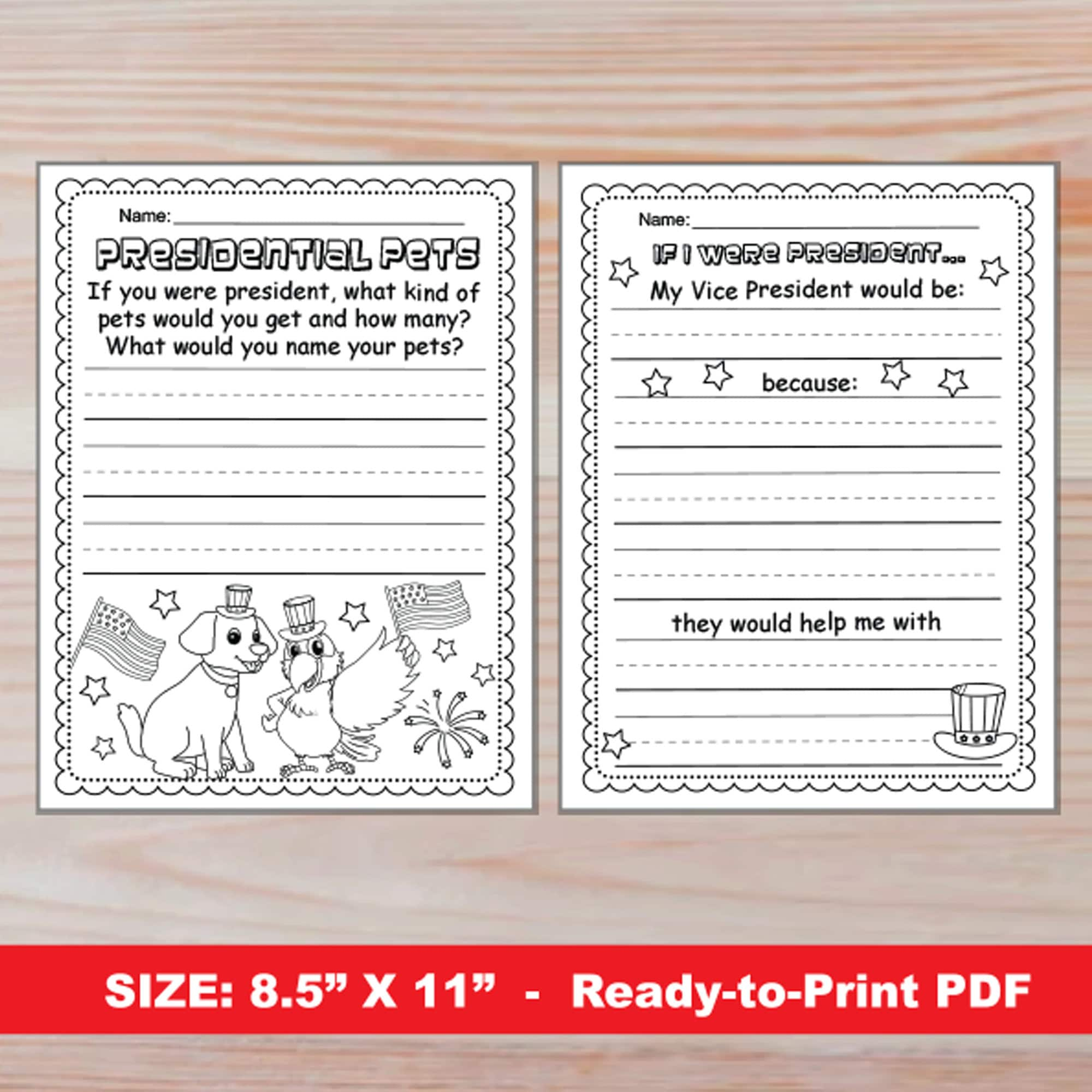 President&amp;#039;S Day Writing Activities | If I Were President Printable with regard to If I Were President Printable Worksheet