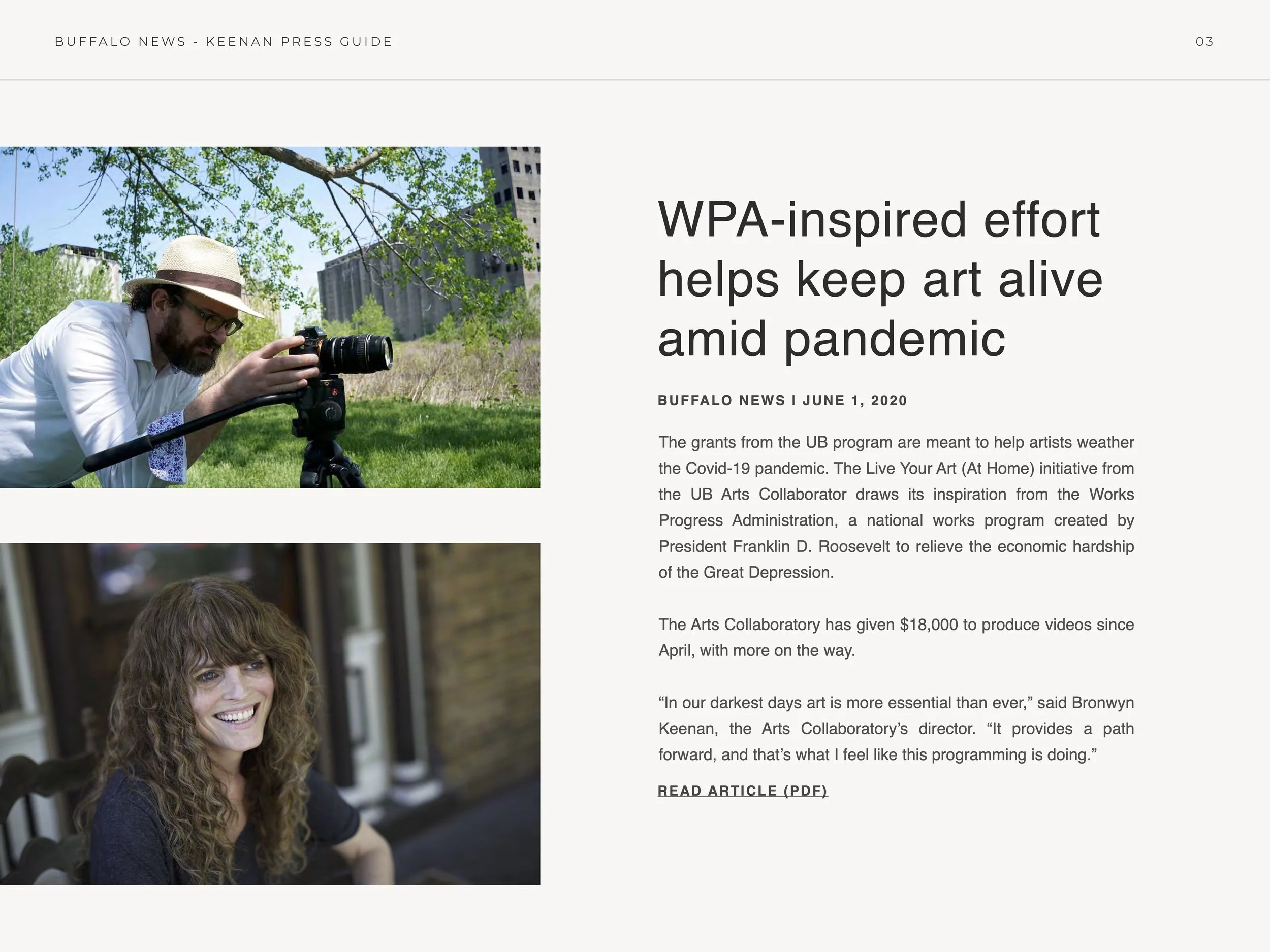 Press — Bronwyn Keenan for The President&amp;#039;S Photographer Video Worksheet Answers