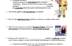 Progressive Presidents: U.s. History Crash Course #29 Summary for Progressive Presidents Worksheet Answers