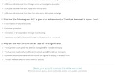 Quiz &amp; Worksheet - Progressive Era Reformers | Study pertaining to Progressive Era Presidents Worksheet