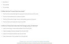 Quiz &amp; Worksheet - The Nixon Doctrine | Study in The Nixon Presidency Worksheet