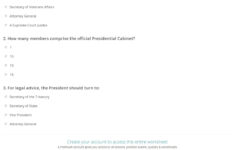 Quiz &amp; Worksheet - What Is The Presidential Cabinet? | Study pertaining to President&amp;#039;s Cabinet Worksheet