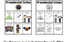 Sarah'S First Grade Snippets: President Mini Unit With A Freebie! with Jobs Of The President Worksheet