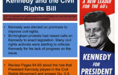 The Civil Rights &amp; Voting Act | Pptx inside President Kennedy&amp;#039;s Speech On Civil Rights Worksheet Answers