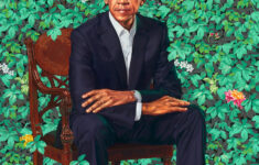 The Shifting Perspective In Kehinde Wiley'S Portrait Of Barack throughout The President&amp;#039;s Photographer Video Worksheet Answers