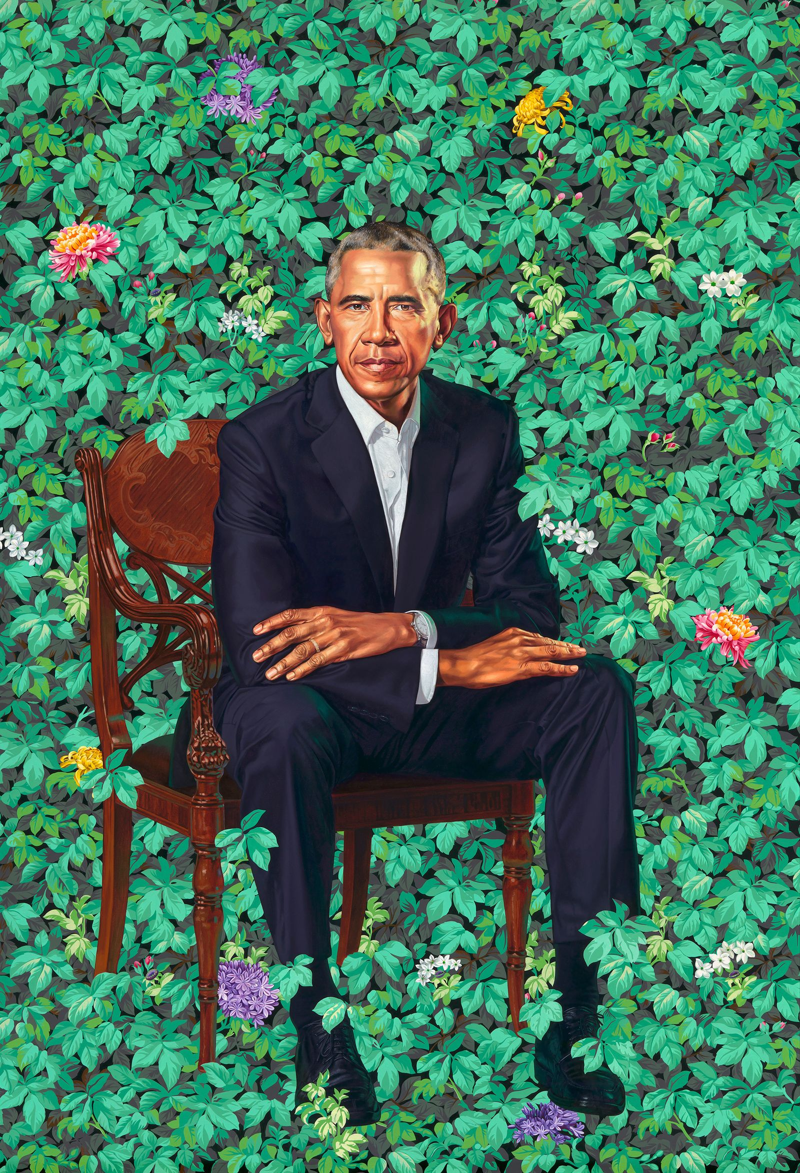 The Shifting Perspective In Kehinde Wiley&amp;#039;S Portrait Of Barack throughout The President&amp;amp;#039;s Photographer Video Worksheet Answers