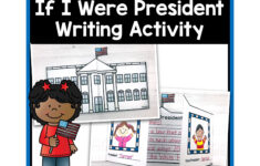 Wenn Ich Präsident Wäre, Präsident'S Day Schreibaktivität, Us inside If I Were President Worksheet Kindergarten
