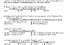 White House Web Quest throughout The President'S Photographer Worksheet Answers